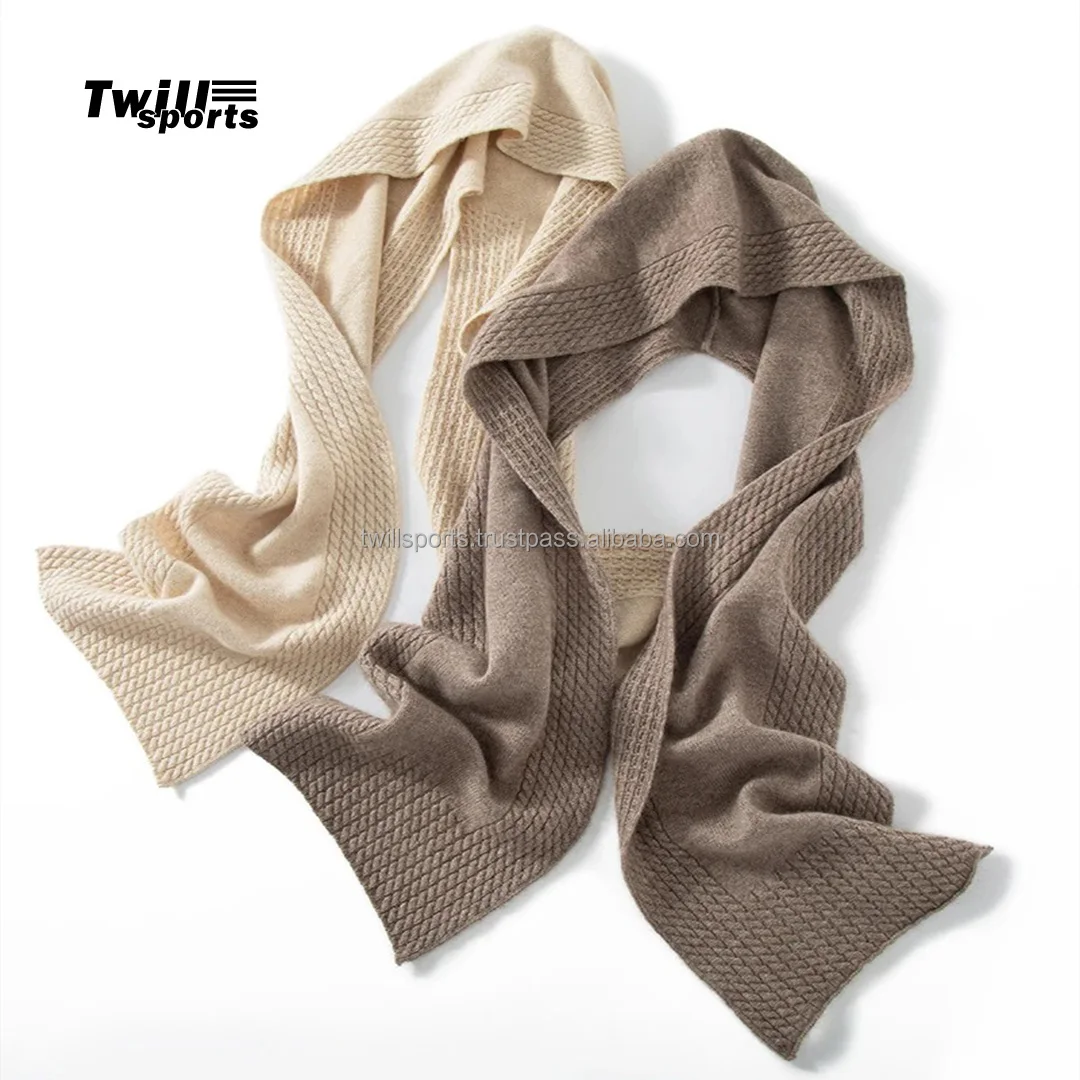 new arrival top selling double side pure 100% cashmere wool stole pashmina warm wool comfortable Scarf