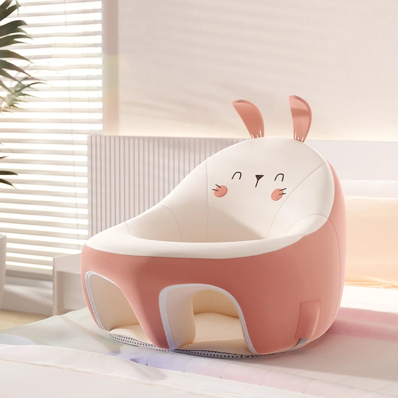 Best Selling Baby Training Sofa Baby Seat Infant Anti-slip Bottom Dining Soft Cute Animal Baby Learning Sitting Chair