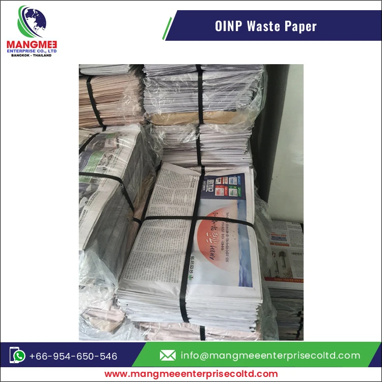 Wholesale Selling Standard Quality Korean Newspaper Over Issued Newspapers OINP Paper Scrap Waste Paper Scrap