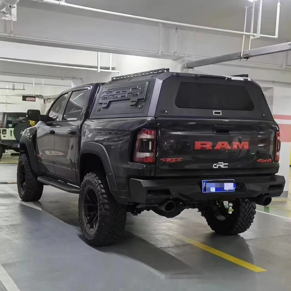 4x4 Steel Single Dual Pickup Truck Bed Hardtop Topper aluminum ute canopy Ford F150  for F150 Ranger Raptor Canopy waterproof