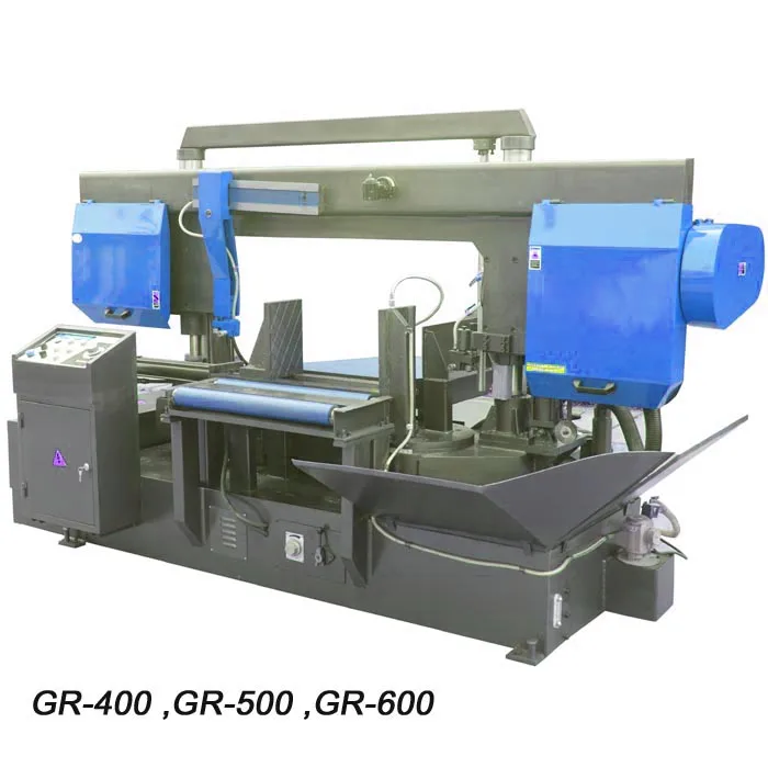GR-500 angle cutting 45 degree horizontal metal cut band saw