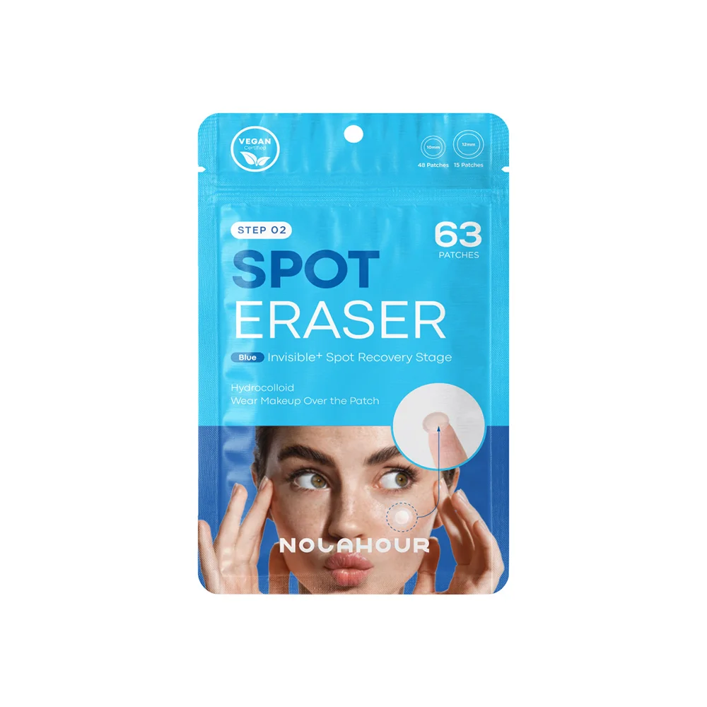 Good Product in Korea Pimple Patches NOLAHOUR Spot Eraser Blue Ultra Thin Makeup Available Wound Protection and Cover