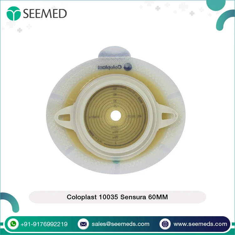 Ostomy Dressing/ Interactive Dressings Use Plastic Coloplast 10035 SenSura 60mm Extended Wear Baseplate 60mm