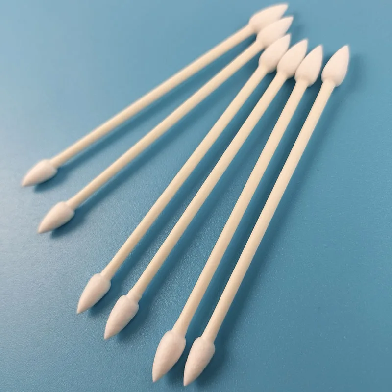 50pcs Biodegradable Paper Stick Double Ended Cosmetic Cotton Swab Qtips for Makeup Removing