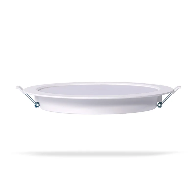 Hight lumen ce rohs super thin ultra slim oem frameless square round commercial grades led-paneles light flexible 6w 9w indoor