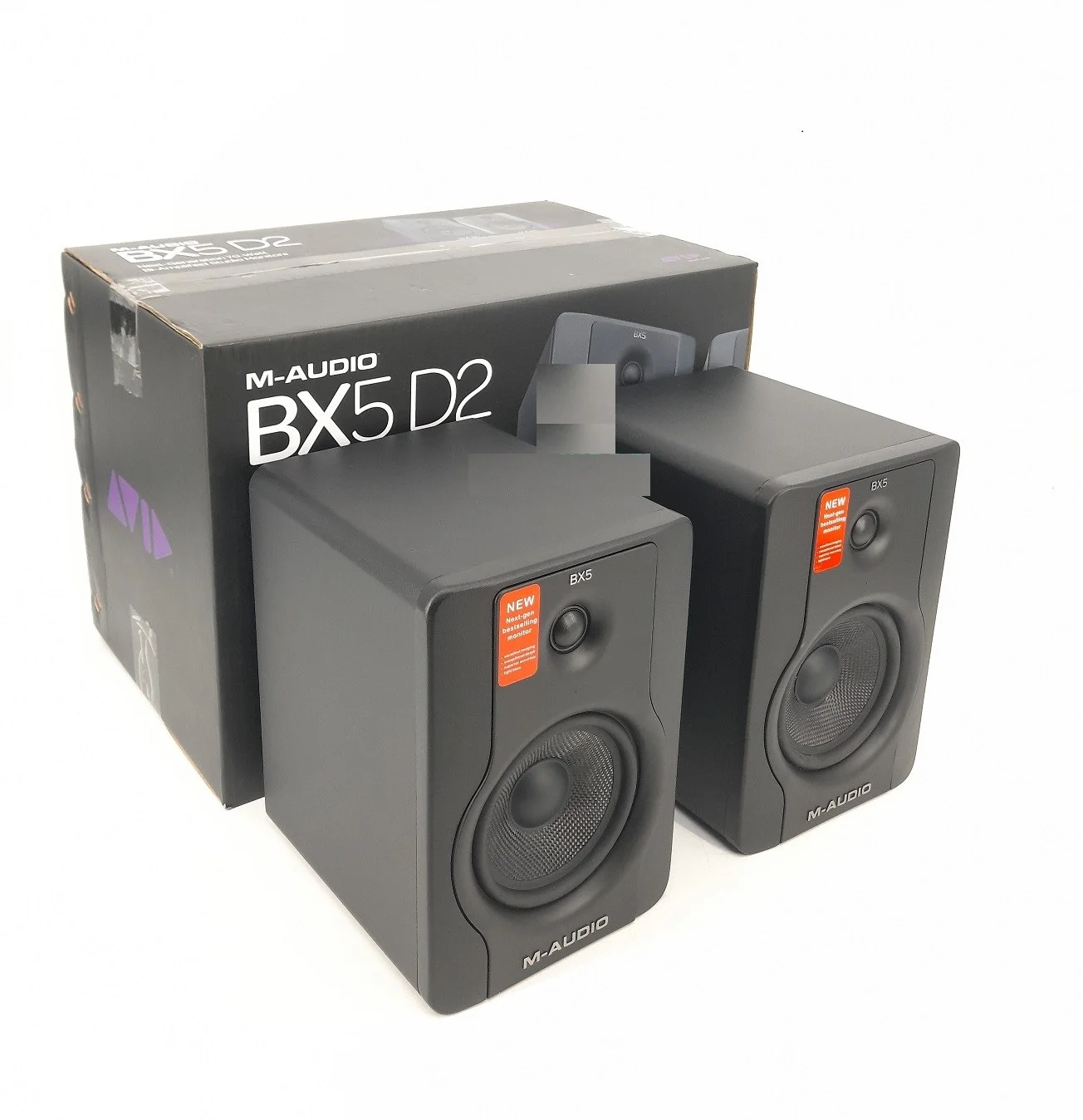Assert New M Audio Bx5 Studio Monitor Speakers Available Discount Brand New Plus Warranty Offer