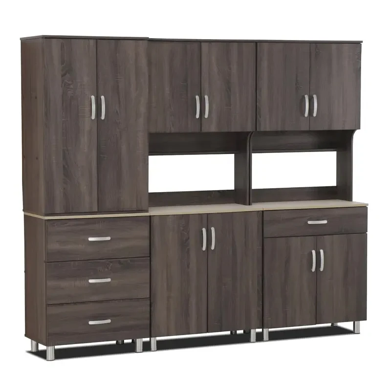 Favorable Price 2119 Modern Custom Design DIY Kitchen Cabinet with Knock Down Particle Board