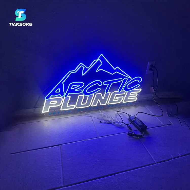 Custom Room Decor LED Neon Light Acrylic Neon Bar Sign Personalized Text Brand Logo Sign