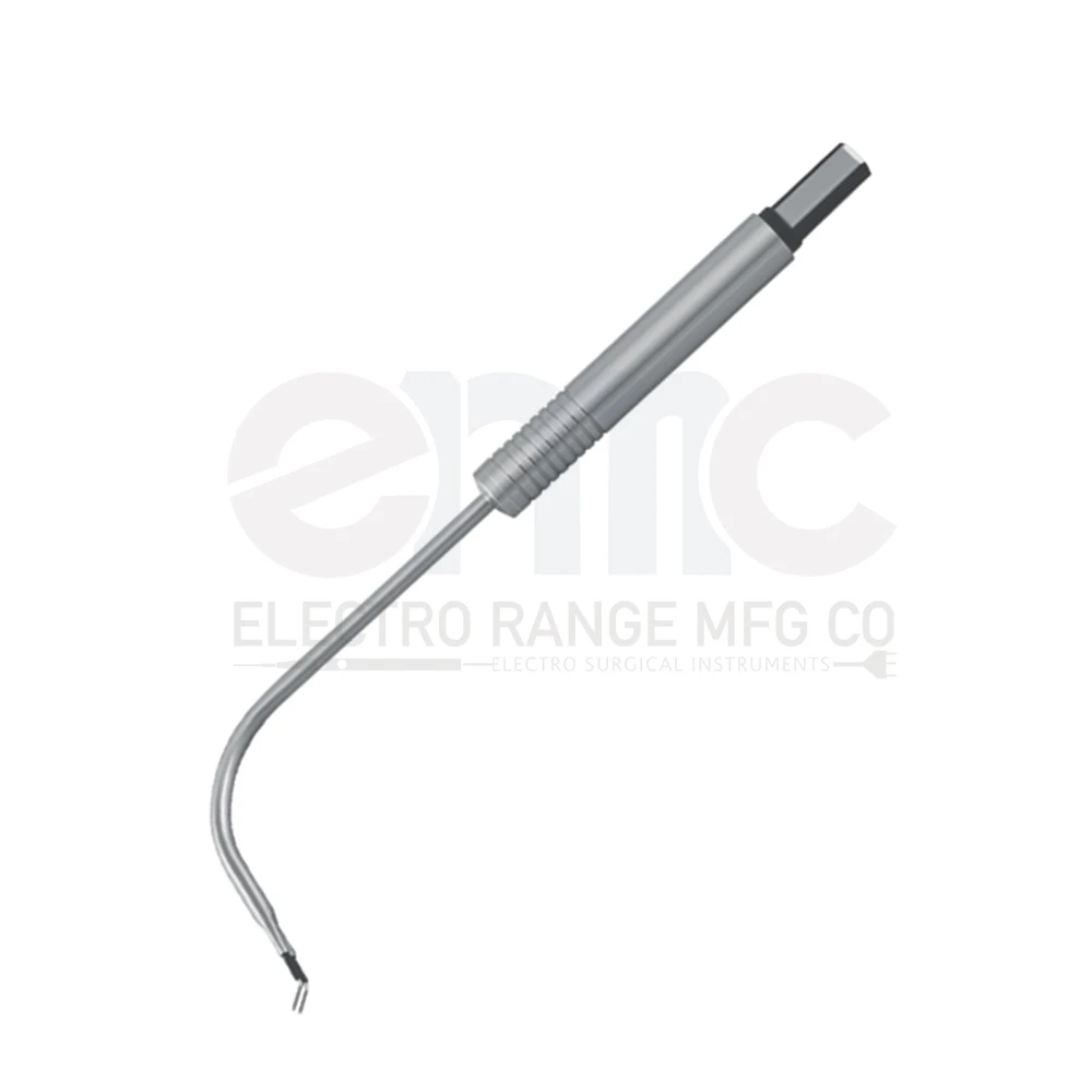 wholesale factory price Active bipolar straight hand piece electrode short Shaft 4mm electro surgical instruments