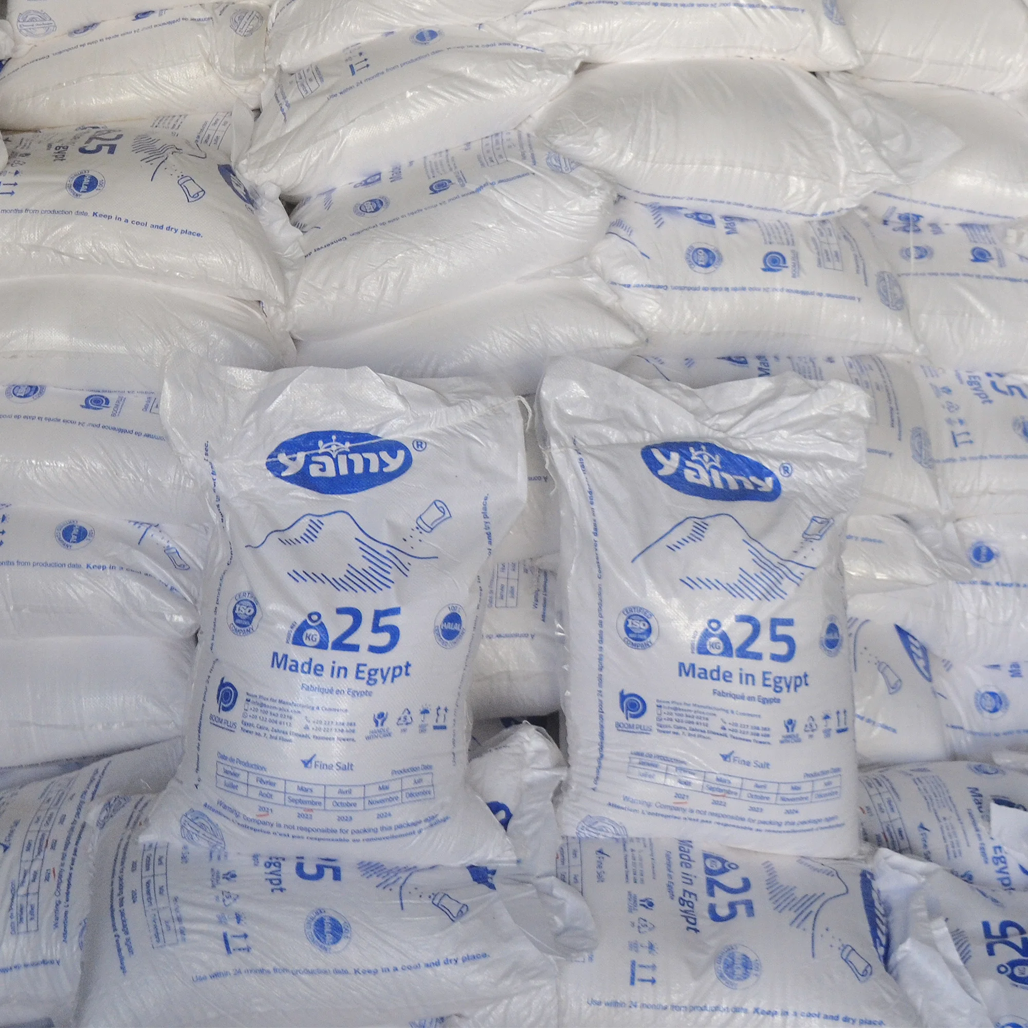 Yamy Blue 25 кг соли из египетских озер по оптовой цене низкая цена лучшая соль ISO 9001 Halal