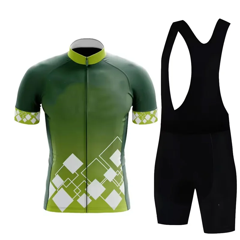 Cycling Jersey Set Summer Short Sleeve Bicycle Set Coolmax Cycling Jersey For Man Cycling Top Wearfor Man`s