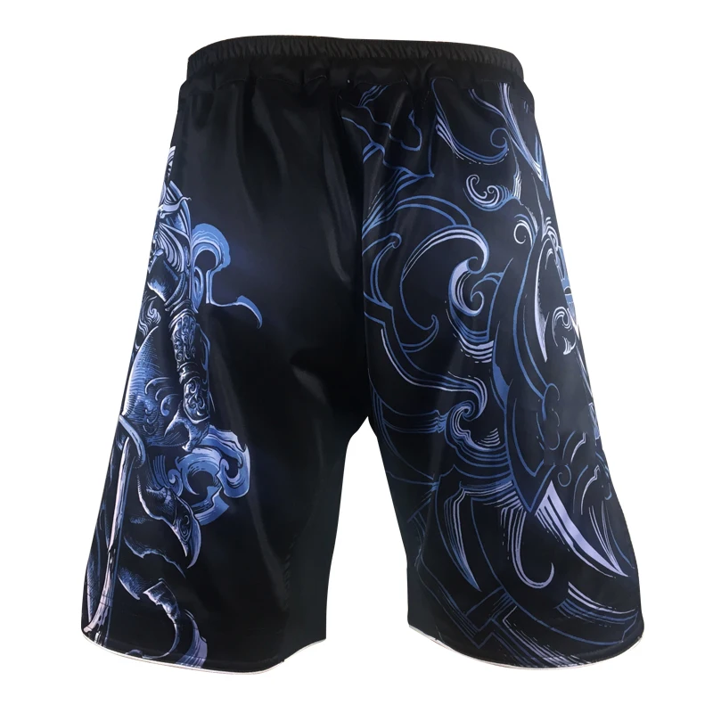 Latest Design 4 way stretch BJJ shorts with 100% Cut to pack customization Jiu Jitsu MMA fighting shorts For men By Rynic sports
