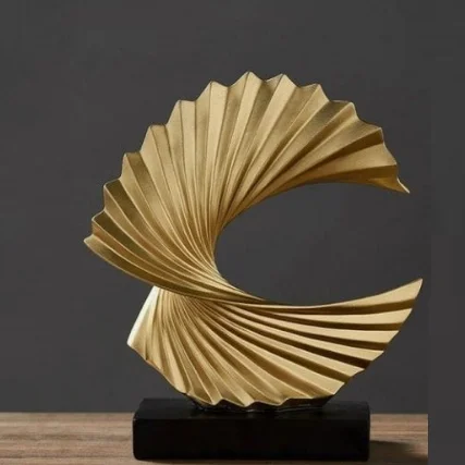 Sculpture Style Tabletop Decorative Items Corporate Gifts Handicraft Living Room Ornaments Tabletop Decorations