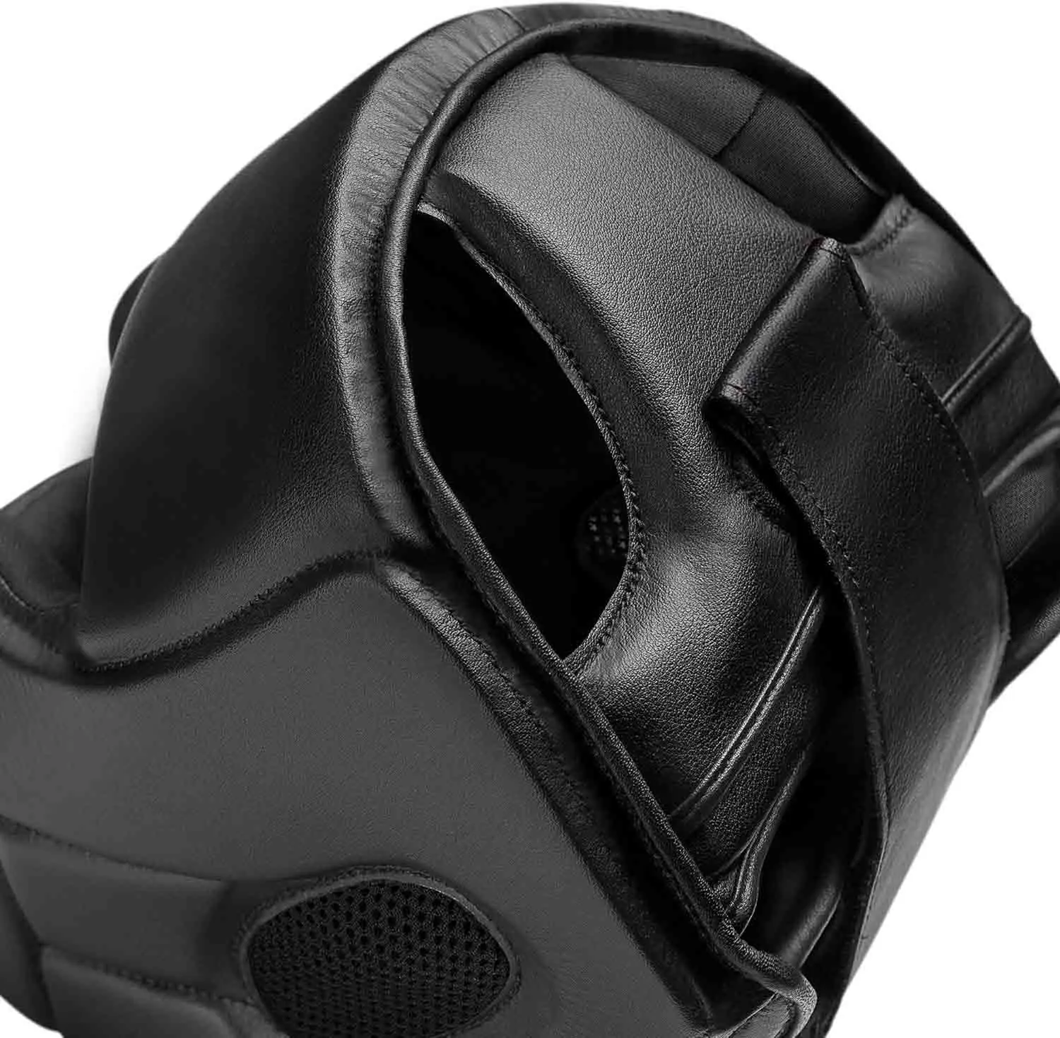 Head Guard helmet Leather MMA Training Headgear customized