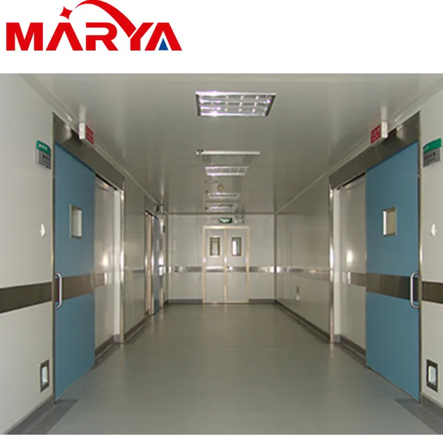 Shanghai Marya GMP Class D Modular Clean Room System with HVAC AHU MAU Solution for Cleanroom  Supplier