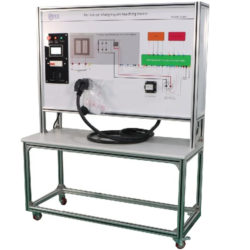 Electric Vehicle Training Charging Pile Teaching Equipment Automotive Training Board Didactic Equipment