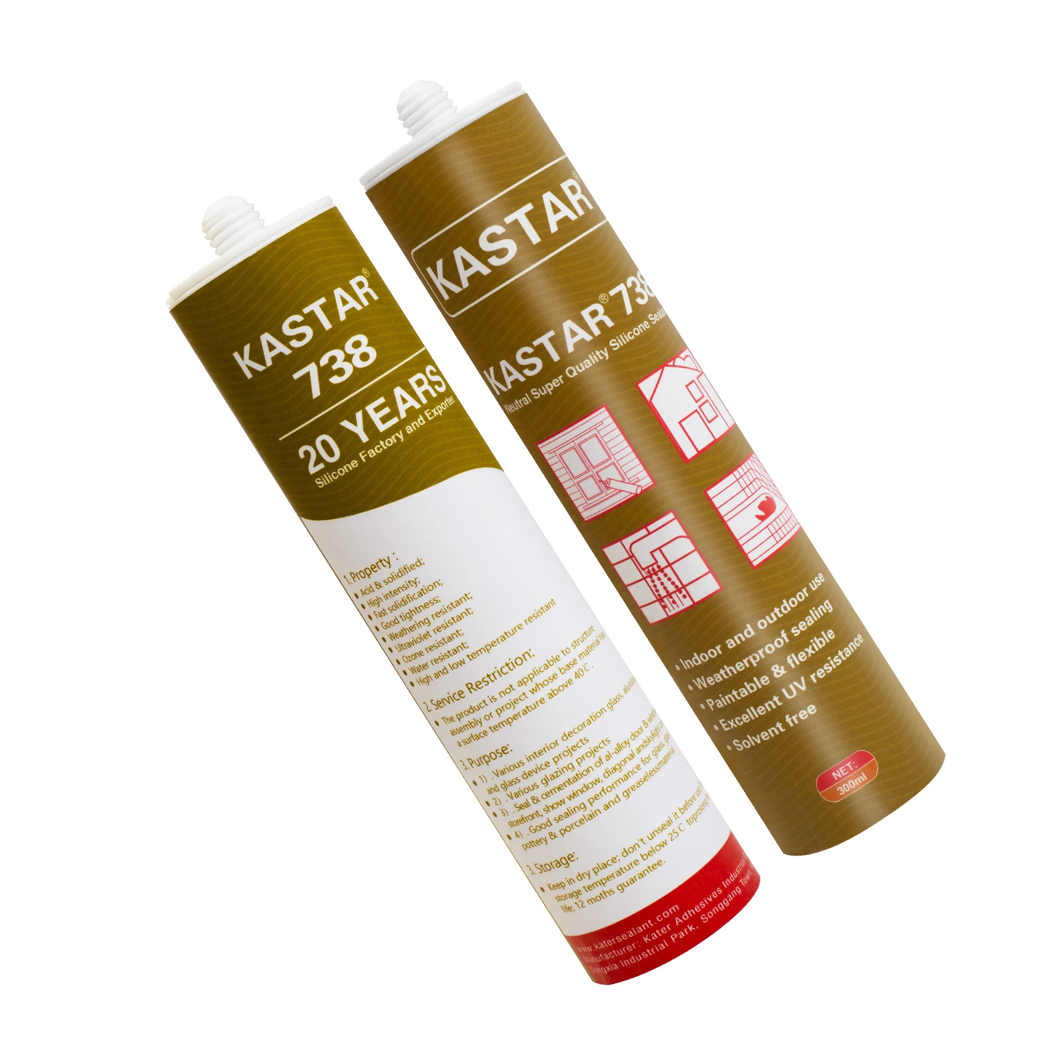 Factory Sale  Door Window Transparent Dow Corning Silicone Sealant