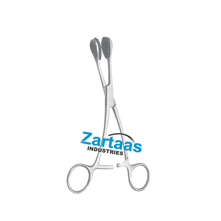 High Quality Stainless Steel Non-Sterile Young Tongue Holding Forceps Length 17 centi meter surgical Instrument