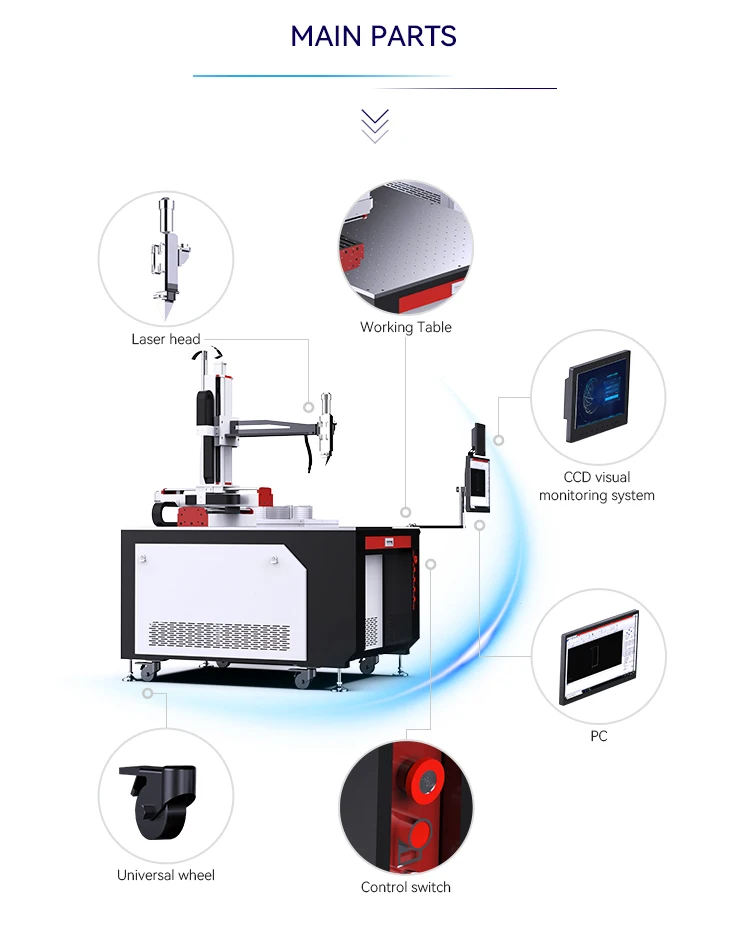 Автоматическая CNC высокочастотная сварочная машина Литиевая батарея углеродистая сталь листовая лазерная цена