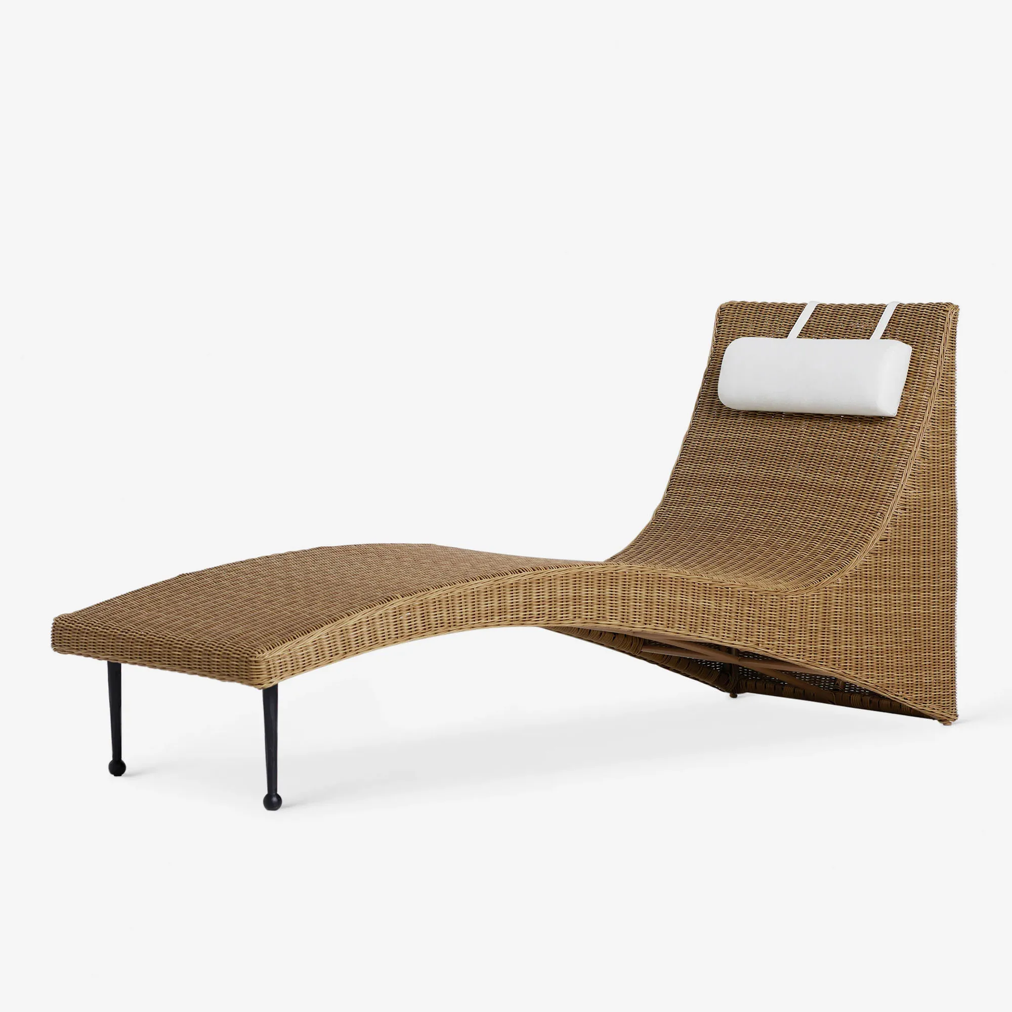 Outdoor Sun Lounger Beautiful Luxury Furniture With Rattan - Tina