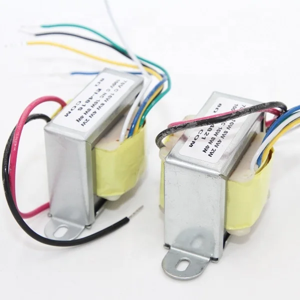 Low frequency transformer 12V 220V 15va EI step up power transformer