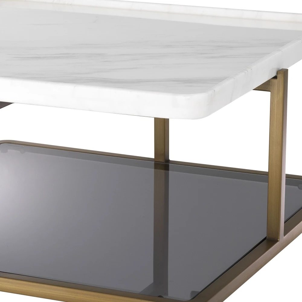 Fancy Design Iron Side Table Marble Top Side Table Hot Sale Furniture Sofa Side Table for Home Indian Metal Handicrafts