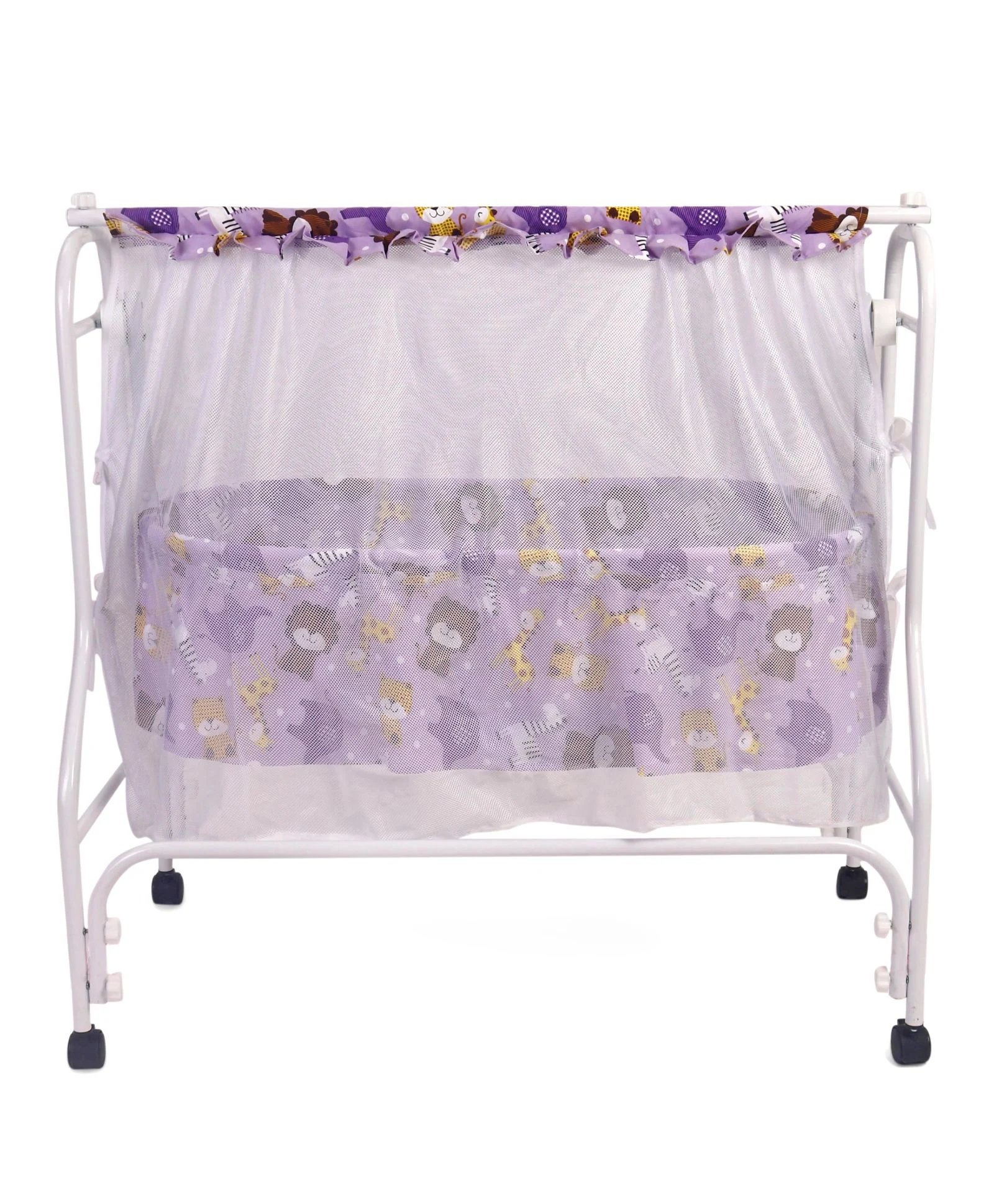 Direct Factory Sale Elegant Pink Color New Born Baby Bed Cozy Euro Baby Care Cradle Bed Buy From India