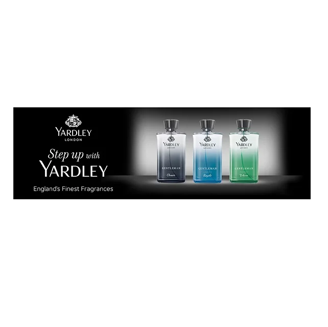 Yardley London Perfume for Gentle Men - Urbane 100 ml