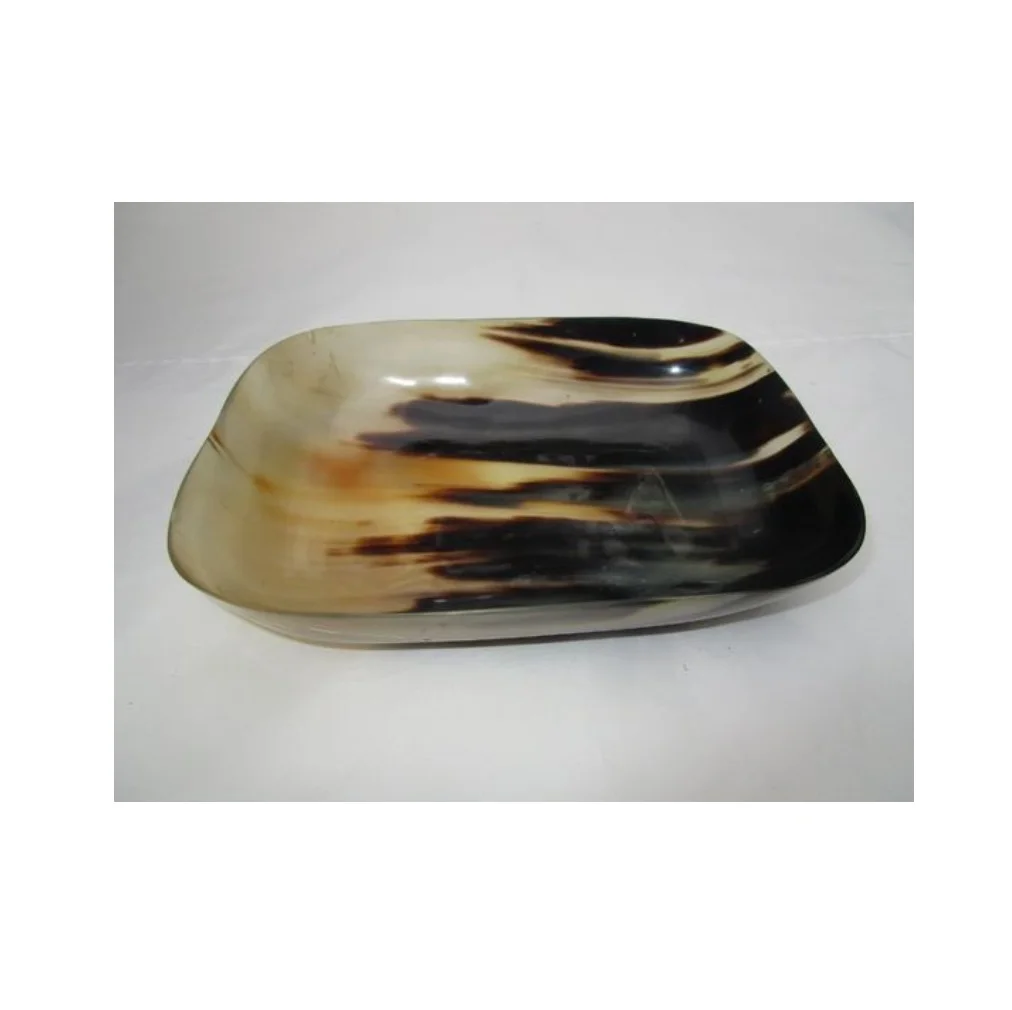 Decorative Gold And Black Horn Color Serving Bowls For Home Use And Table Top Dinnerware Salad Bowls Kitchenware Supplies