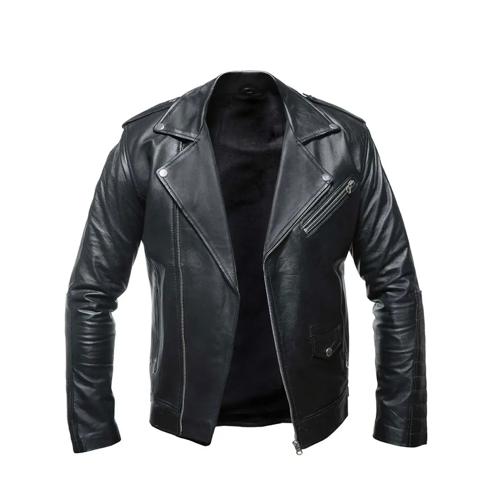 Latest Design Leather Jacket for Men Online Sale Price Pakistan Manufacture Made Logo Cheap Price Leather Jacket for Men