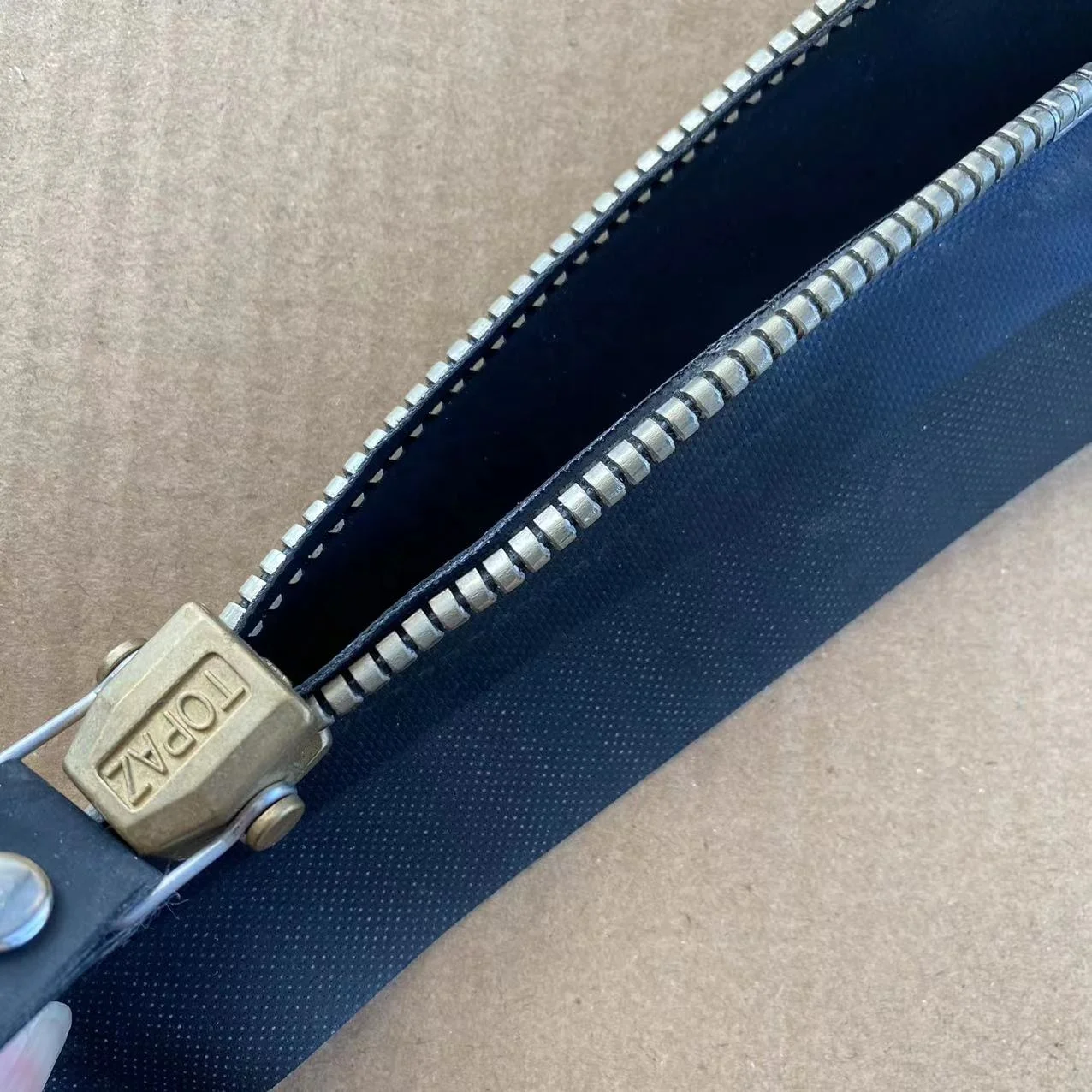 TOPA Industries Brass Teeth Ice Rescue Suit Zipper TPU Weldable Immersion Suit Ice Rescuesuit Survival Suits Zipper Open End