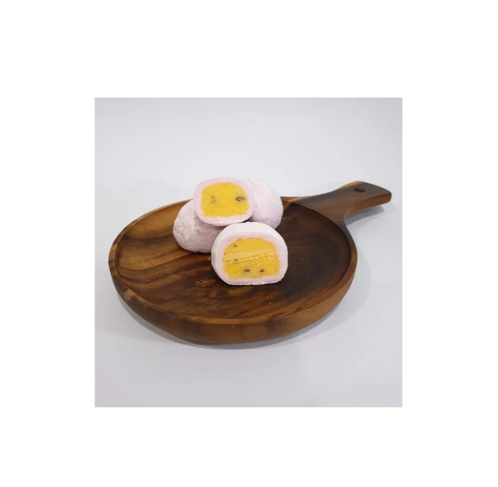 Prime Grade Vegan Fruity Grain Dairy Rice Dough Round Ball Soft OEM/ODM Mochi Ice Cream Passion Fruit Thailand