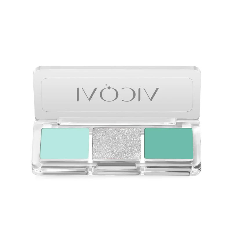 Customized Professional Matte Eyeshadow Makeup 3 Colors Low Price Eyeshadow Palette Wholesale