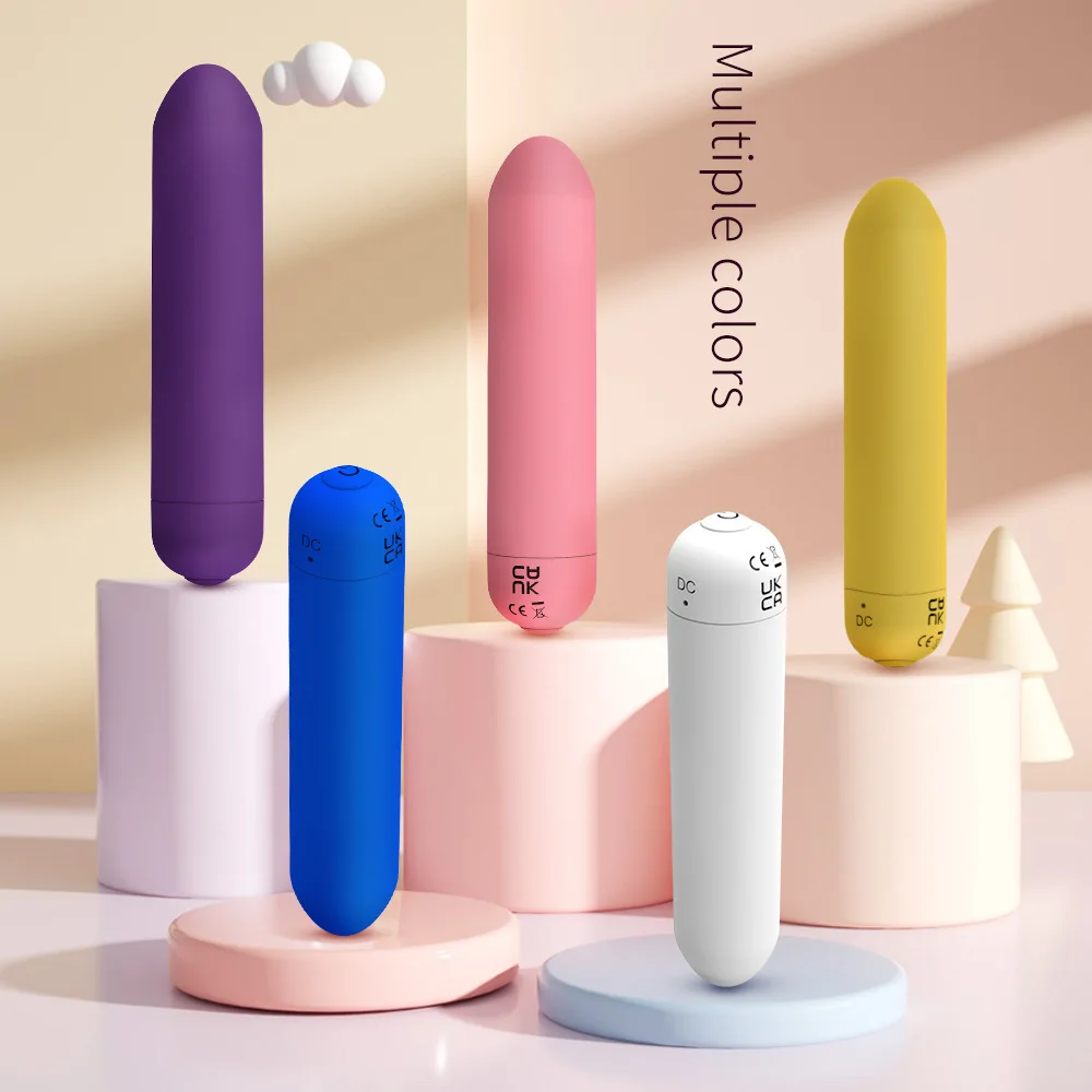 BUY1 GET A BAG! APP Operated USB Black Rechargeable 10 Speed Power Mini Vibrating Bullet Battery Small Vibrator For Women