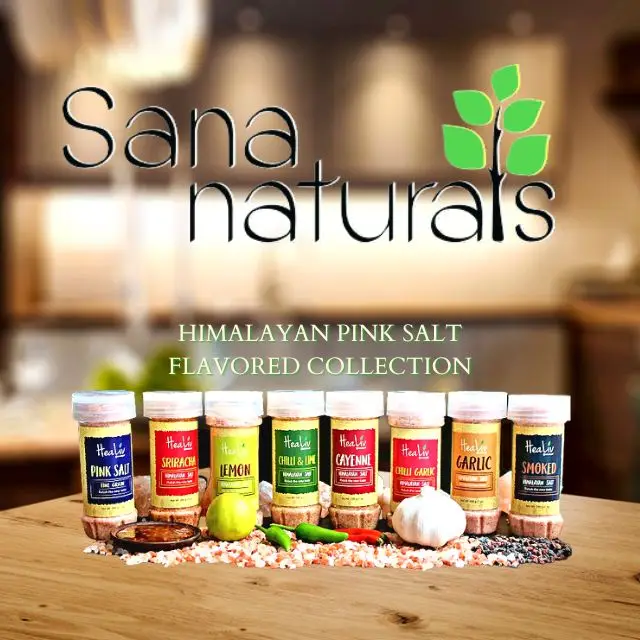 Chilli & Lime Himalayan Pink Salt Pakistan HeaLiv Gourmet Flavored Collection 200gms Salt Shaker Premium Quality