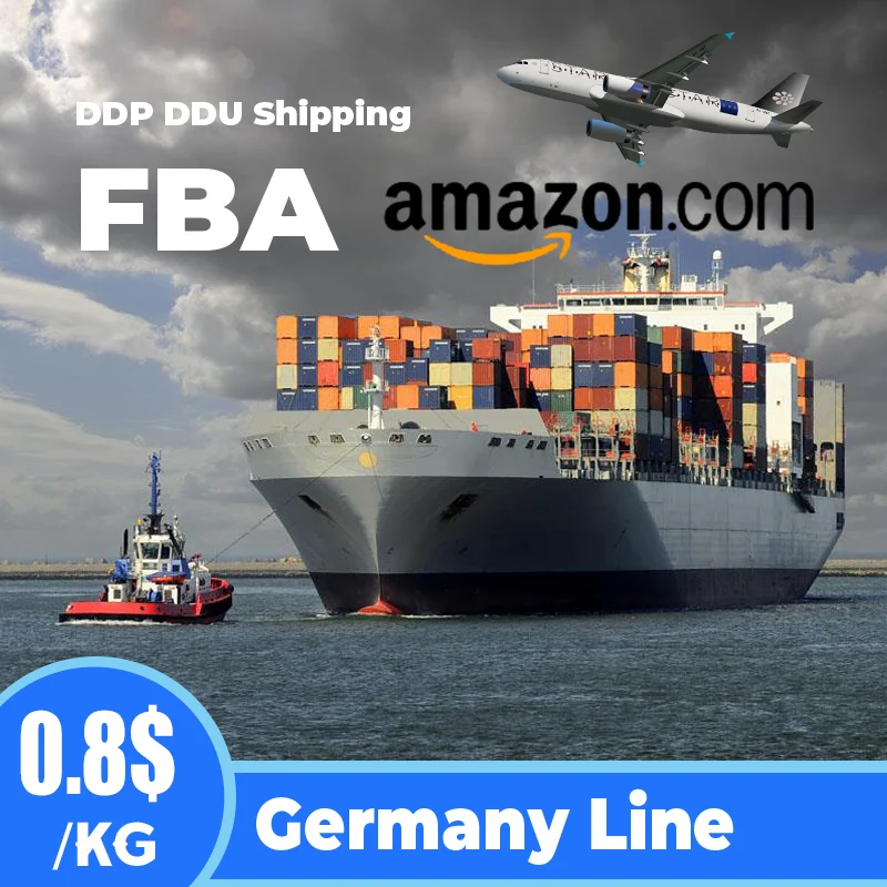 Морской экспедитор DDP от Китая до Германии доставка двери быстрая LCL + Экспресс-Транспорт