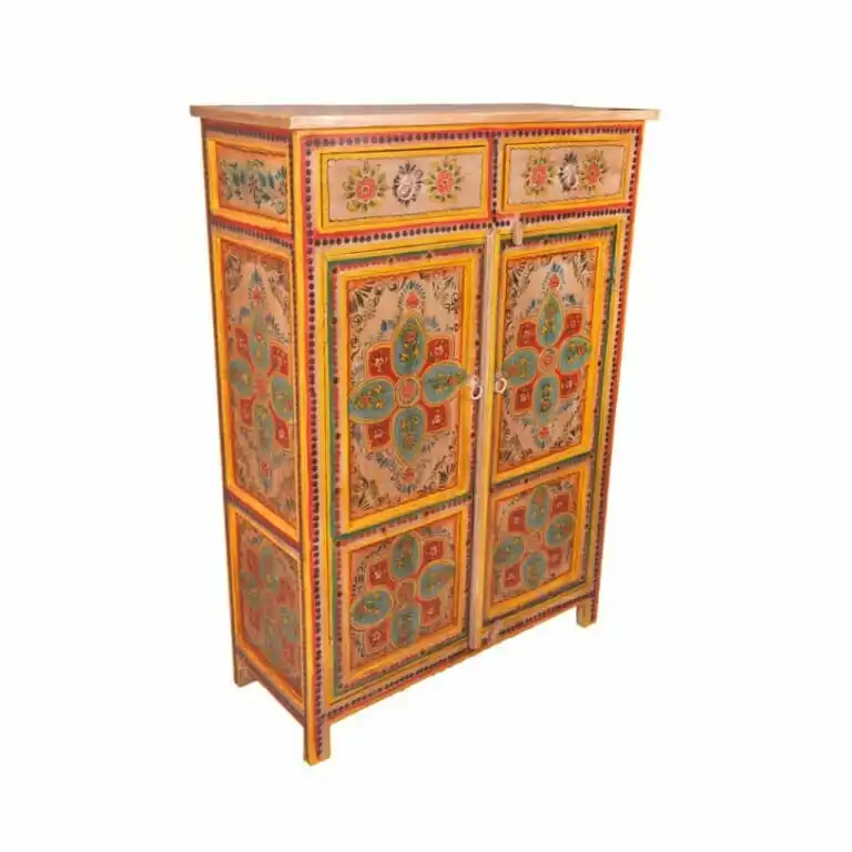 Kusum Art customize wooden cabinet hotel furniture indoor and outdoor restaurant diner supplies wooden dining tables and cha