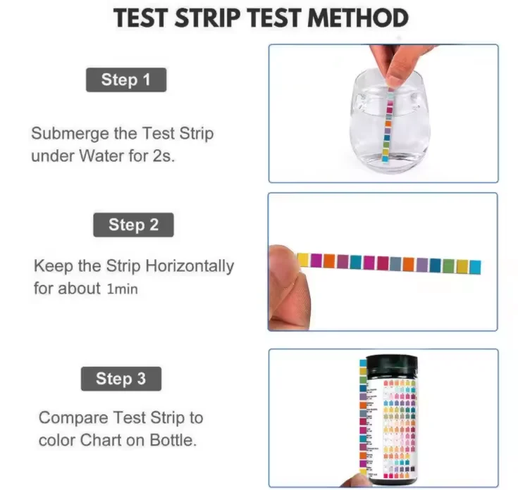 Manufactory Supplier Water Test Strips Multiparameter Drinking Water Test Kit