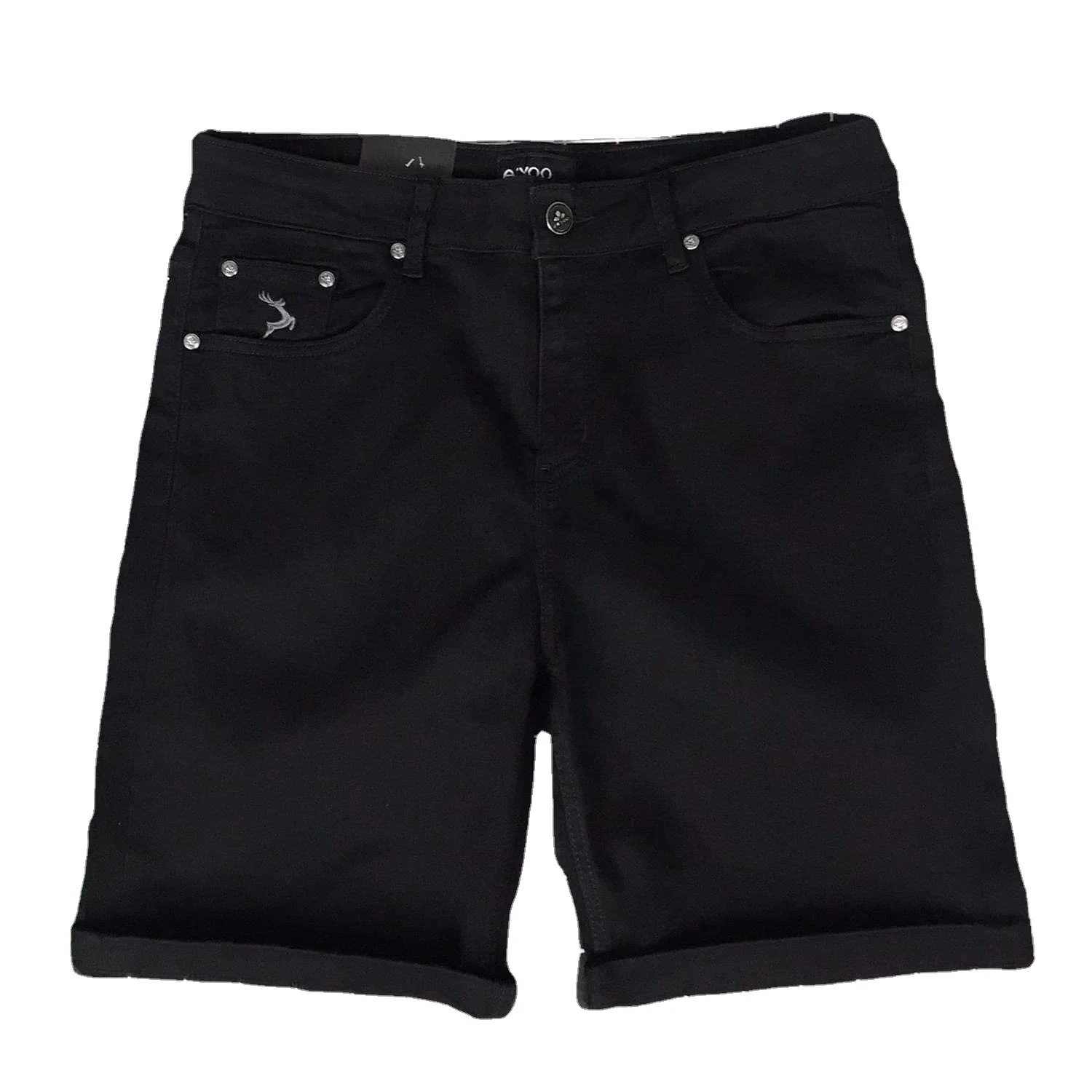Wholesale Men Casual Sustainable Black Short Khaki Plain Trouser Regular Fit manufacturer  Vietnam
