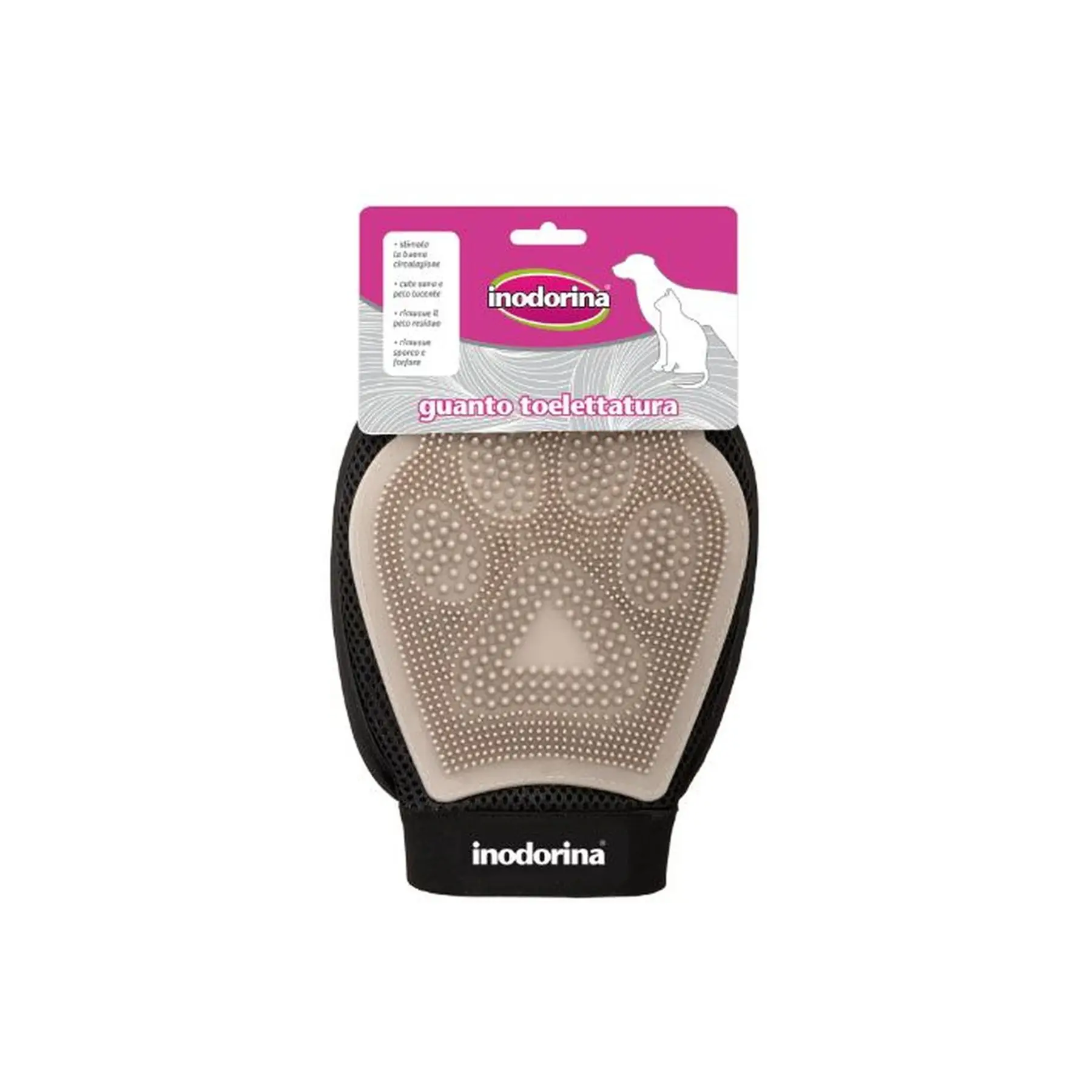 Перчатка высокого качества для ухода за кожей, непринужденное удаление лишнего меха, способствует кровообращению и здоровью кожи