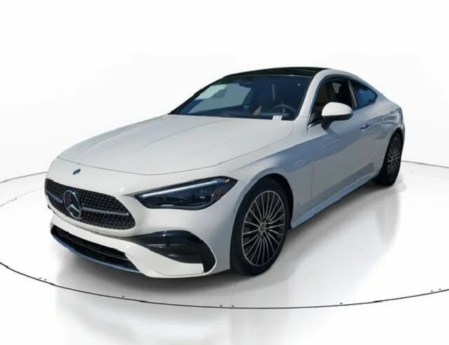 Аккуратно использованный автомобиль 2024 MERCEDES B E N Z CLE 300 купе 4MATIC с низким пробегом звуковой двигатель и чистое название для продажи