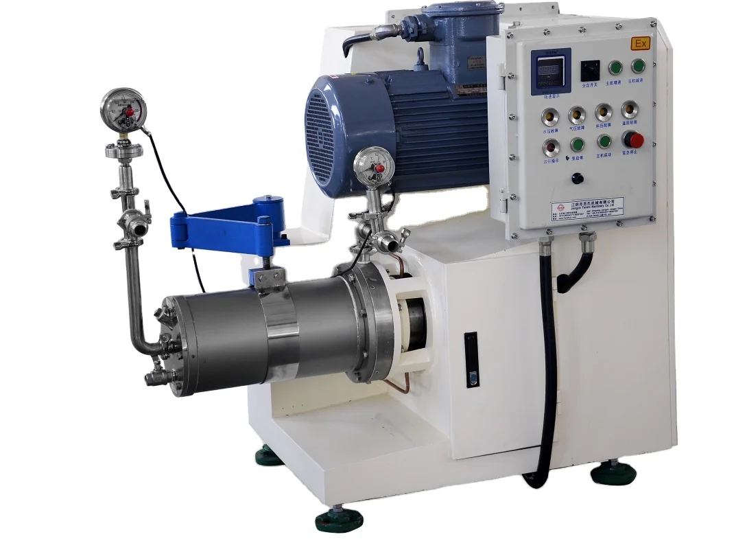 Horizontal Lab Bead Mill Lab Chemical Dyno Mill