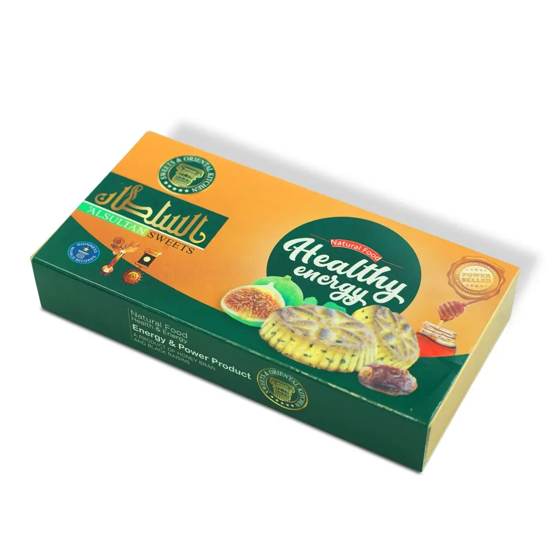 Best Quality Maamoul Mini Desserts 80gm Protein Snacks Honey Exhilarating Happiness Box Packing Bulk Nut Tea Flavored Snacks Bag