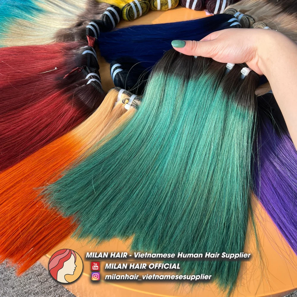 New Bone Straight Bundle 8 - 16 inch 100% Cuticle Aligned Hair, 100% Raw Vietnamese Hair Wholesale Price From Factory