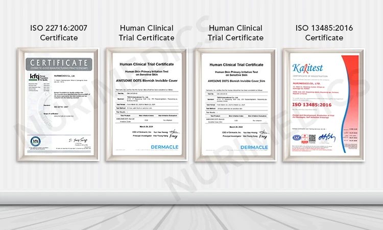 Wholesale Supplier of Best Selling Made in Korea Silicone-Free Wound Dressing Hydrocolloid Sheet 70mm x 25 in Bulk Quantity