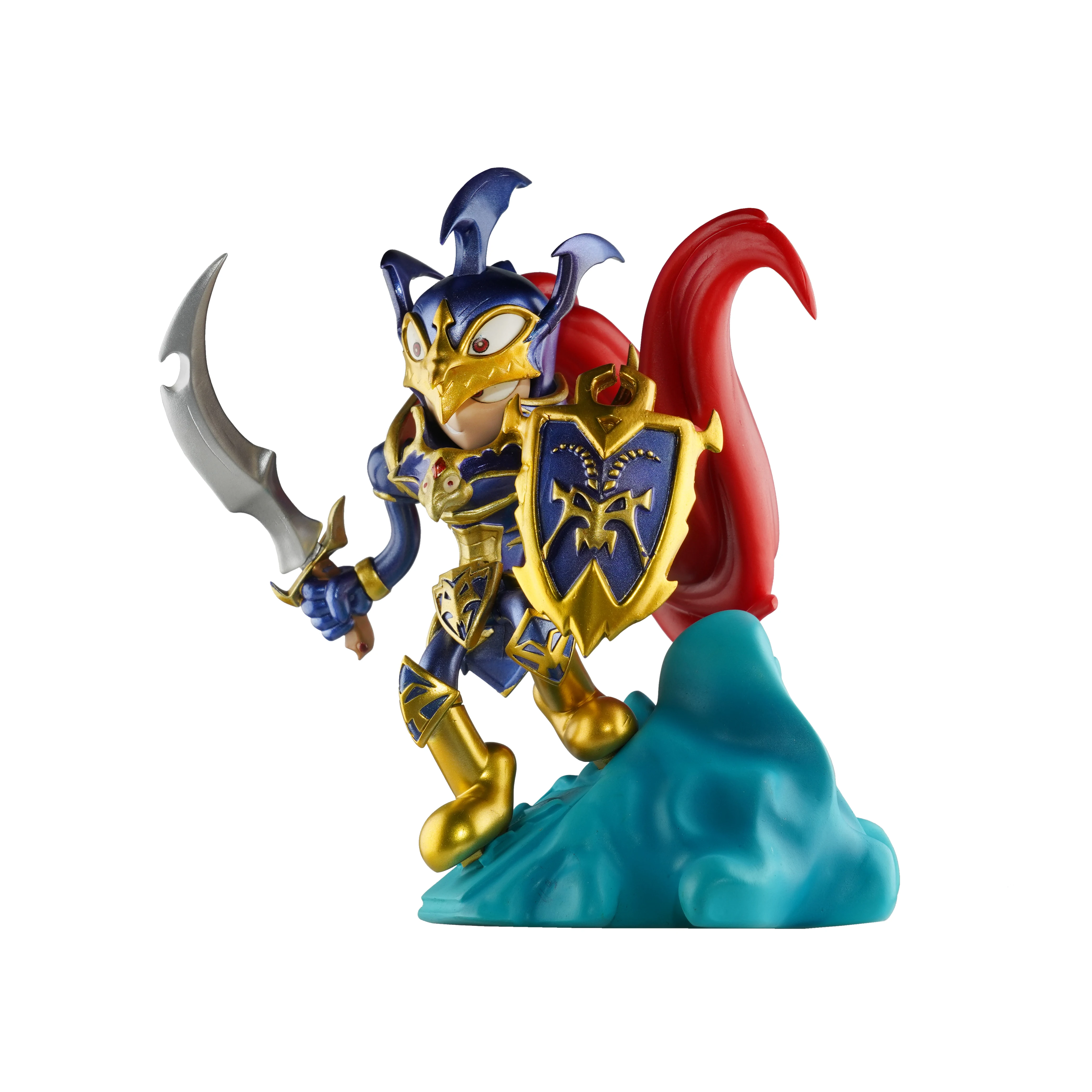 OEM high quality Black Luster Soldier 8cm 10cm Action figures Yu-Gi-Oh Resin Custom Figures Model