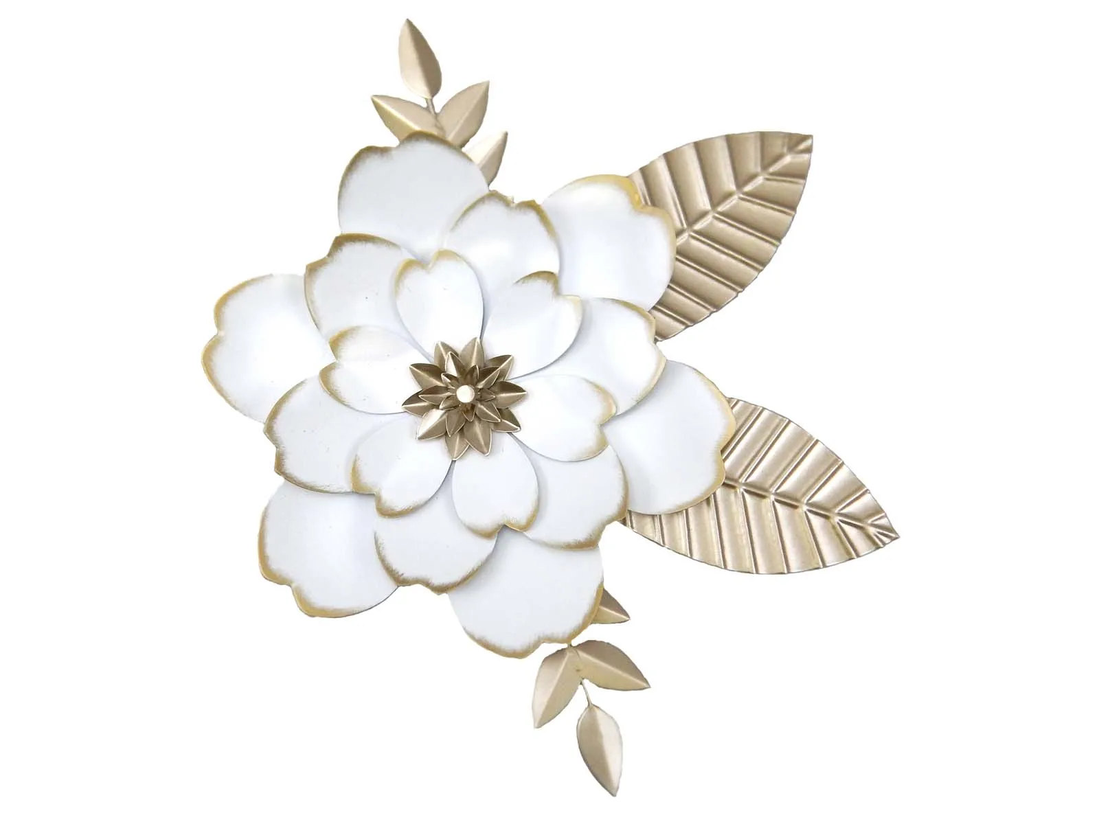 Good Selling Wall Art Home Interior Display Metal Wall Art Living Room Frame Wall Hanging Fashion Flower Home Decoration