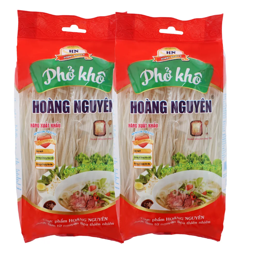 Dried Flat Noodles Flat Rice Noodles Rice Vermicelli Noodles Good Choice Good Tasting Food OCOP Bag Made In Vietnam Manufacture