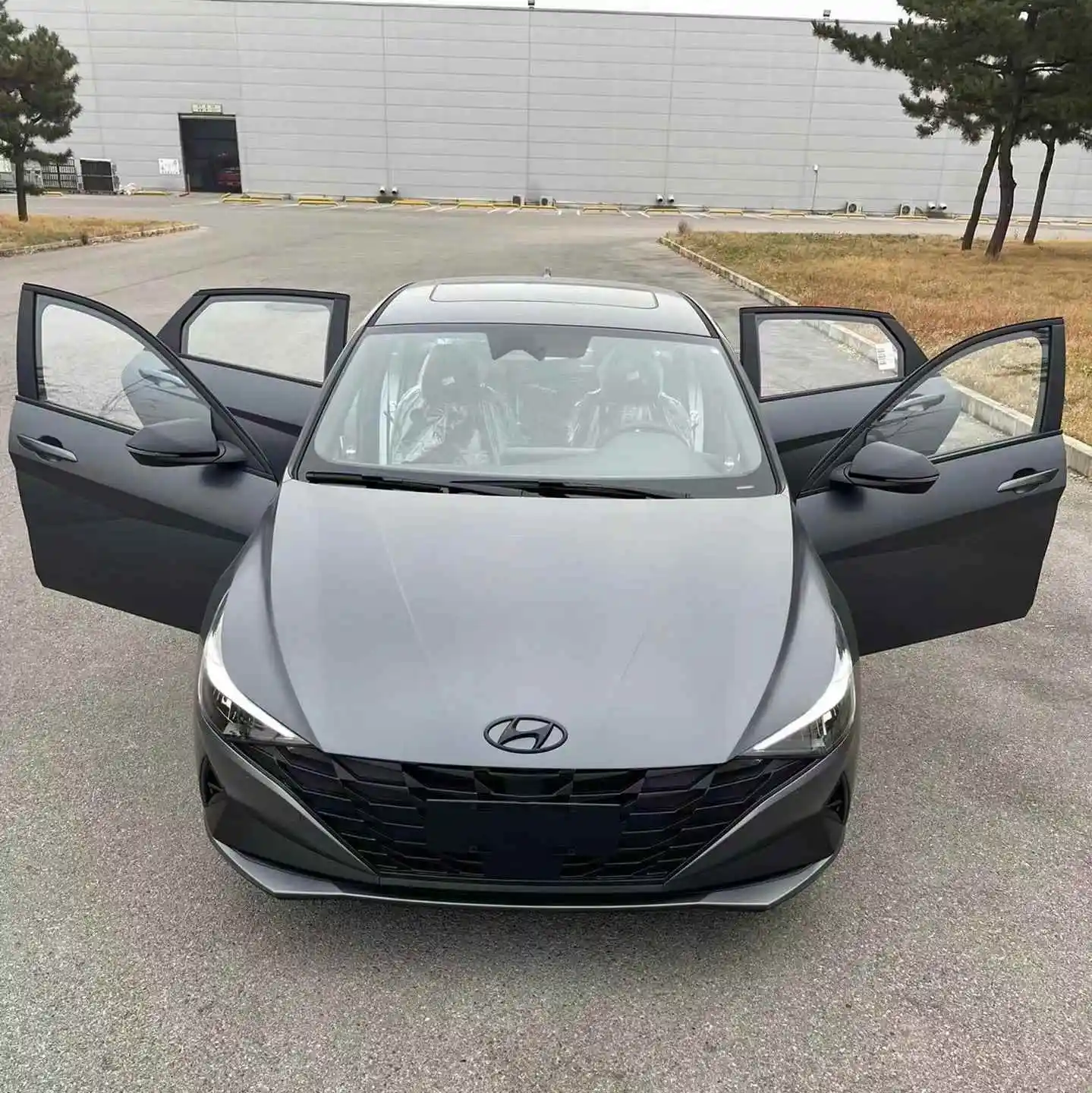 2024 New Car Hyundai Elantra Gasoline Car Dark Lights 1.4T Hyundai Elantra Car Price Top In Stock