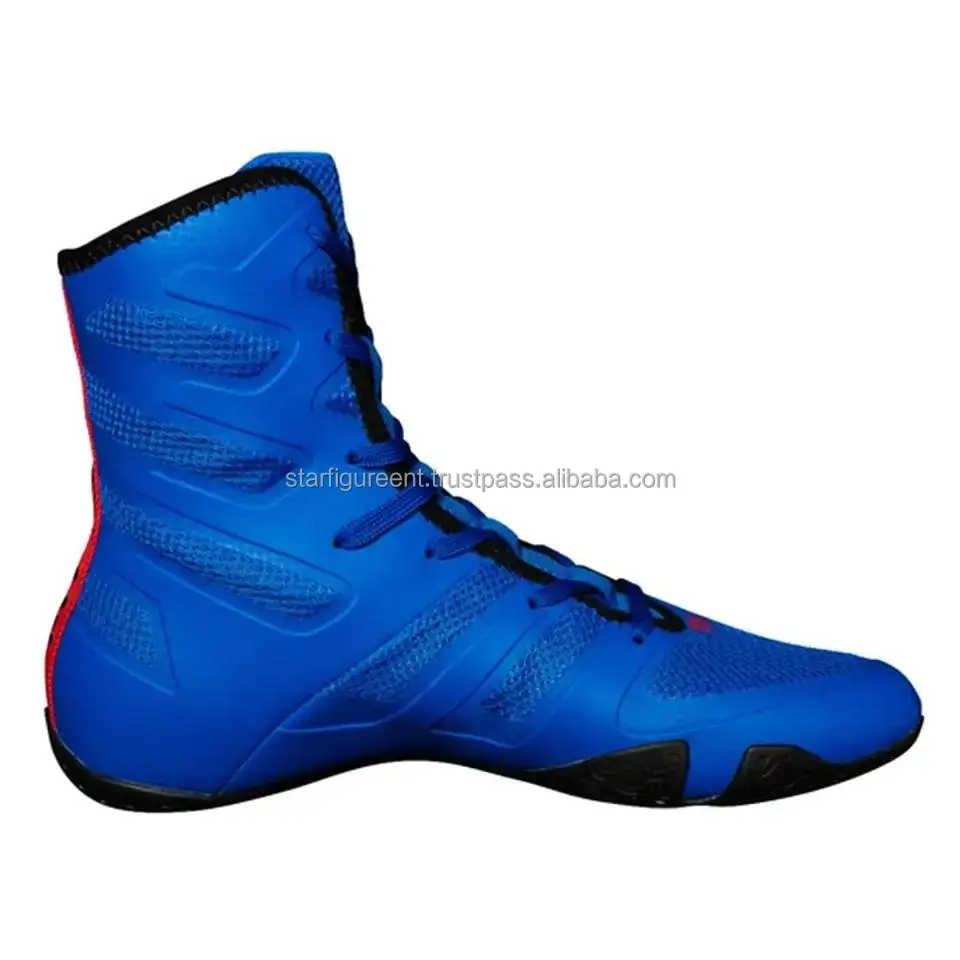Lightweight High Quality Custom Design Wrestling Shoes Weightlifting Powerlifting Workout MMA Boxing Shoes